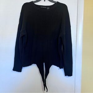 Preswick & Moore Black Long Sleeve Crew Neck Size 1X Pre-owned